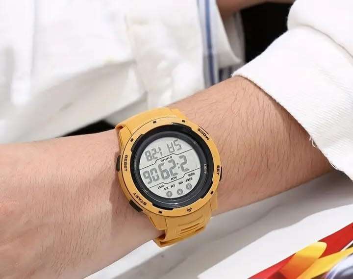 LED Round Multi Function Watch