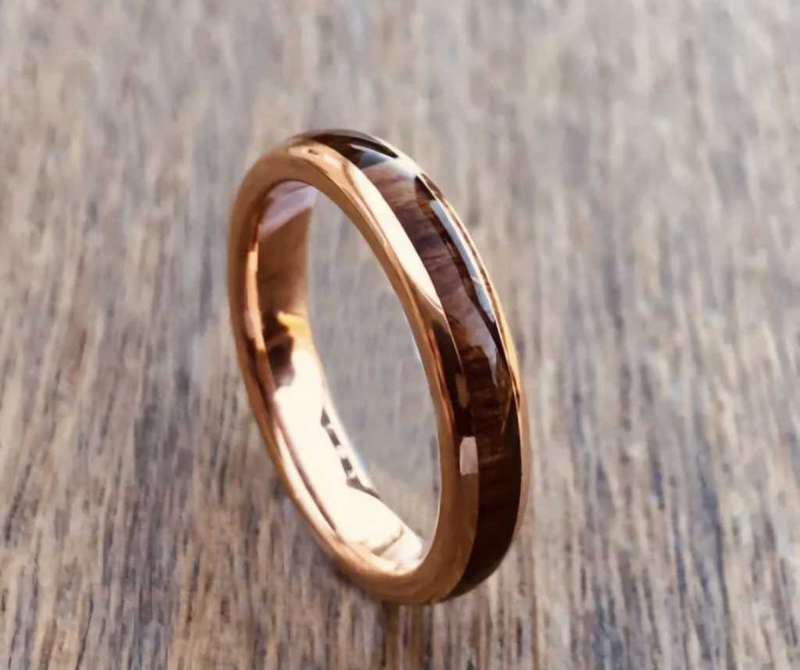 Wooden Grain Ring (Band)