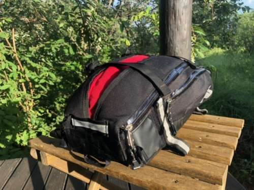 Arkel Randonneur Bicycle Rack with the Tailrider Trunk Bag