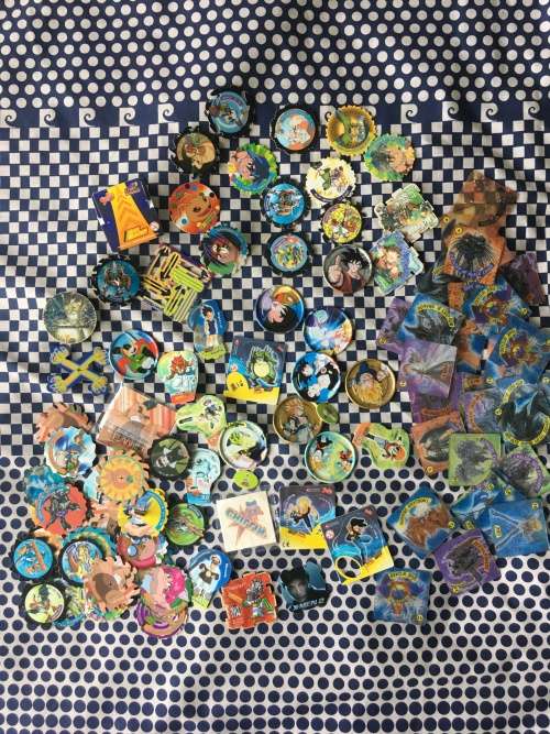 Bunch of random tazos