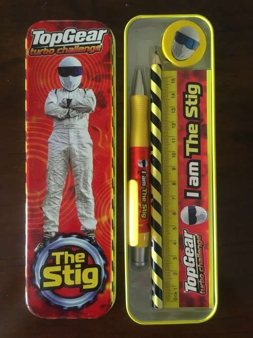 Top Gear Turbo Challenge The Stig pencil case