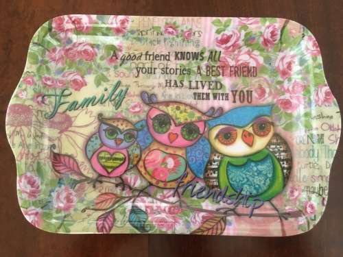 Owl tray