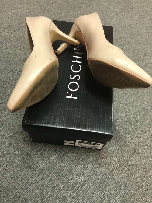 Silver shoes at foschini top
