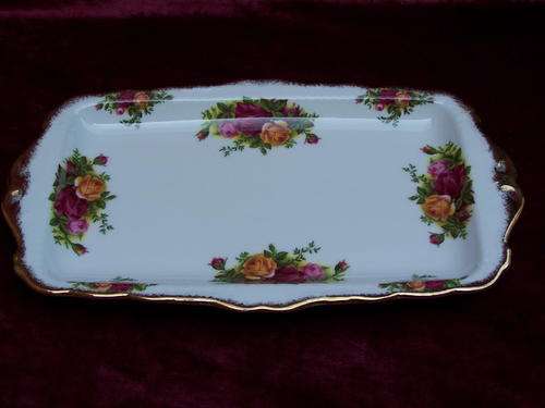 Royal Albert Old Country Roses Bone China Tray