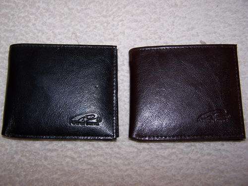 Leather Wallet by Power Land: 115 mm x 95 mm