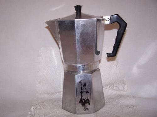 Vintage Bialetti Moka Express Maker No. 52 - Made in Italy 1971. 28 cm 11" Tall