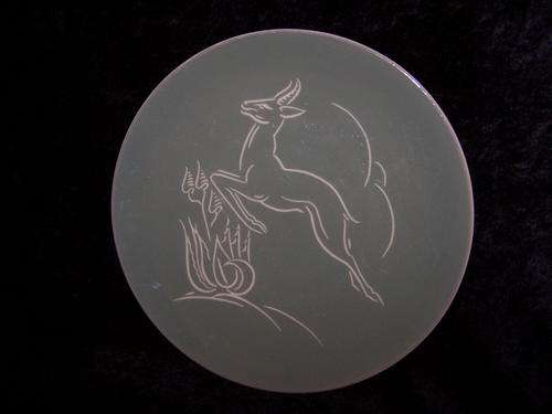 Vintage Drostdy 'Springbok No. XA.1' Plate Hand Decorated by Kay Duncan - Made in South Africa