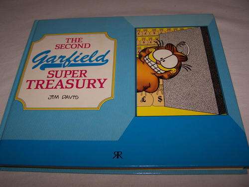 The Second Garfield Super Treasury by Jim Davis, Hard Cover 1990