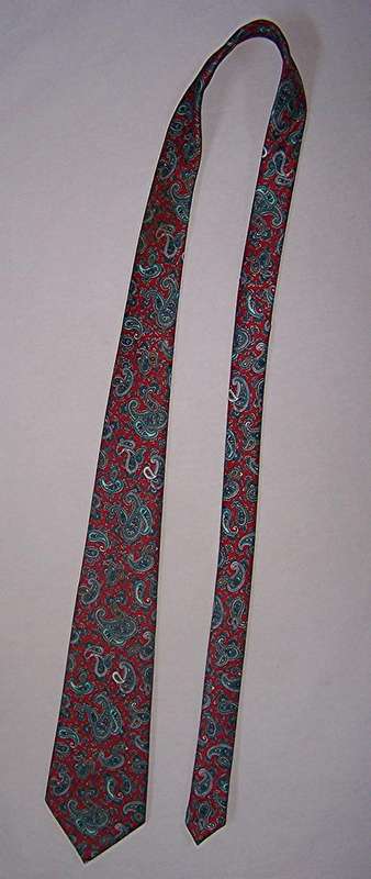 Paco Rabanne - Paris - Paisley Tie. NEVER WORN.