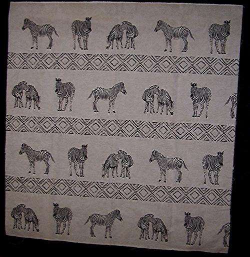 Printed Zebra Material - NEW