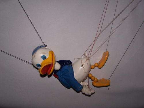 Pelham Donald Duck String Puppet