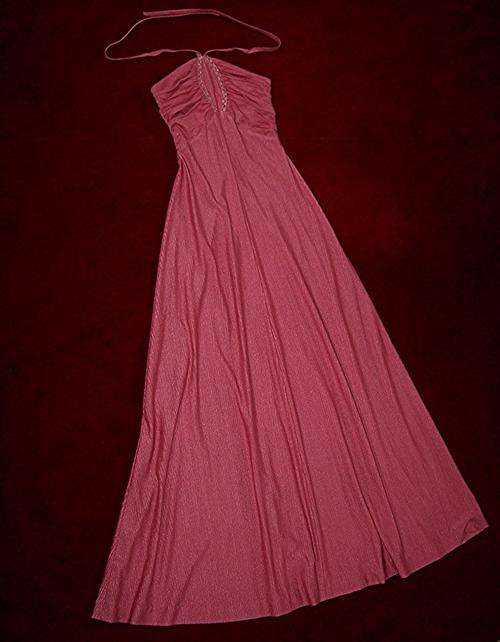 Pink Evening Dress. Custom Made + Free Shawl.