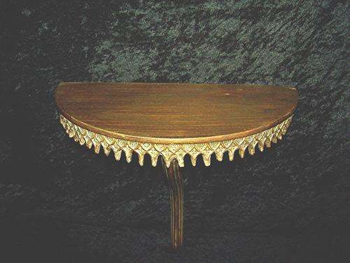 Half Moon Wall Table.