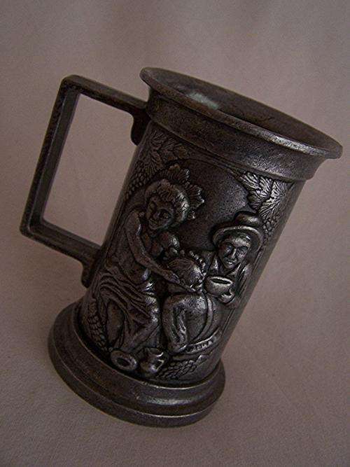 Pewter Tankard. Stunning Vintage Pewter Tankard.