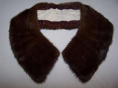 Fur Collar. Exquisite Mink Collar.