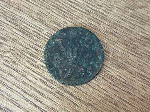VOC (duit) 1785 shipwreck coin