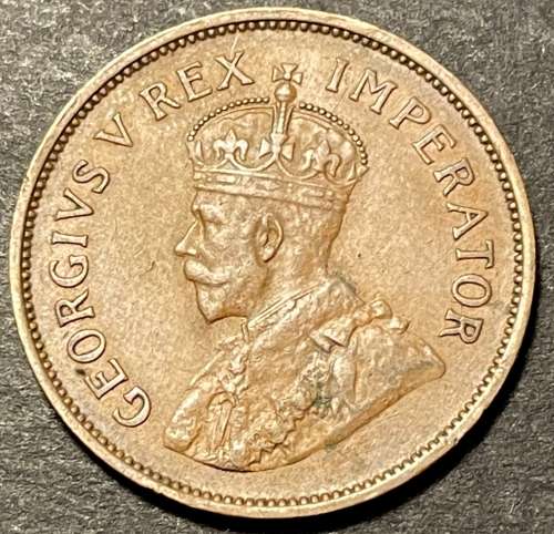 Excellent 1936 SA 1/2 penny coin (CV in EF  R600)