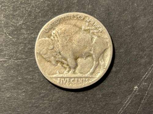 1928(S) USA Buffalo nickel coin - as per photo.