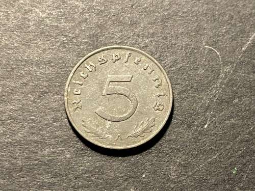 1941 Deutches Reich (Nazi) coin - as per photo.