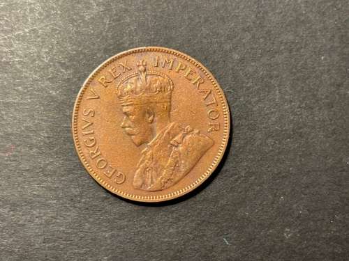 1935 SA 1 penny coin