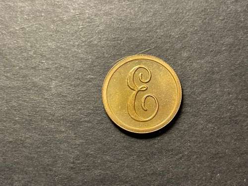 1989 SA 20 cent (20c) coin (E) - a/UNC Pattern Piece