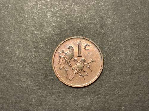 1972 SA Proof (?) 1 cent coin