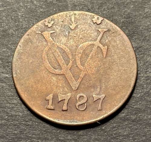 Nice 1787 VOC 1 duit coin
