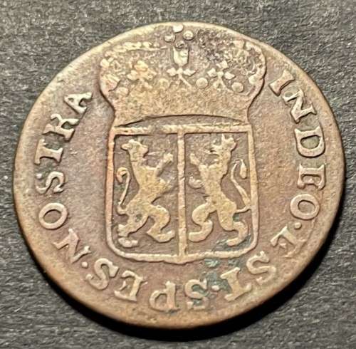 Nice 1787 VOC 1 duit coin