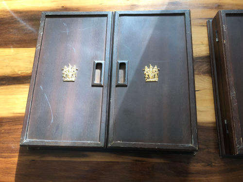 Rare Regimental Badges of the Rhodesian Army display - 20 badges - READ DISCRIPTION!
