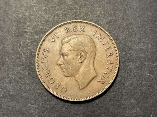 Nice 1946 SA Union 1 penny coin