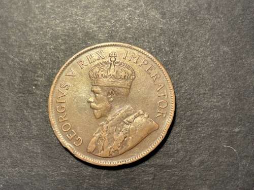 Nice 1929 SA Union 1 penny coin
