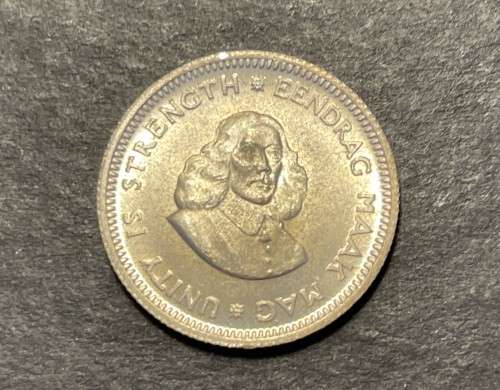 1964 5 cent B.UNC Silver coin