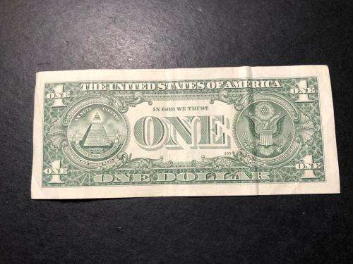 2009 USA 1 dollar banknote - as per photo