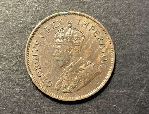 Nice 1936 SA Union 1/2 penny coin