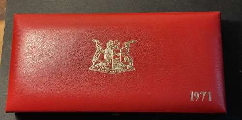 Empty Case for a 1971 long proof set