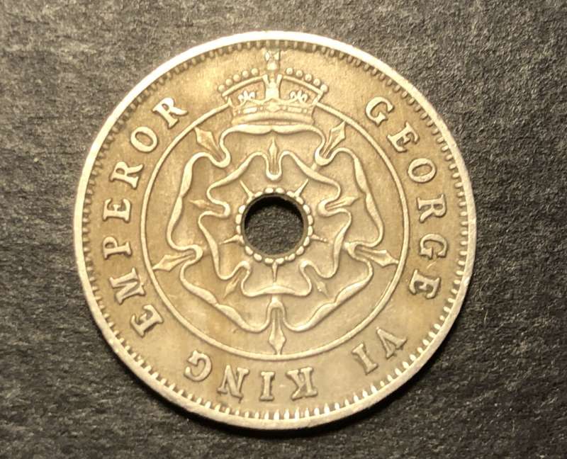 Scarcer 1938 ½ Penny coin from Southern Rhodesia - Only 240,000 minted