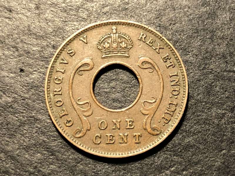 Nice East Africa 1930 Bronze 1 cent coin