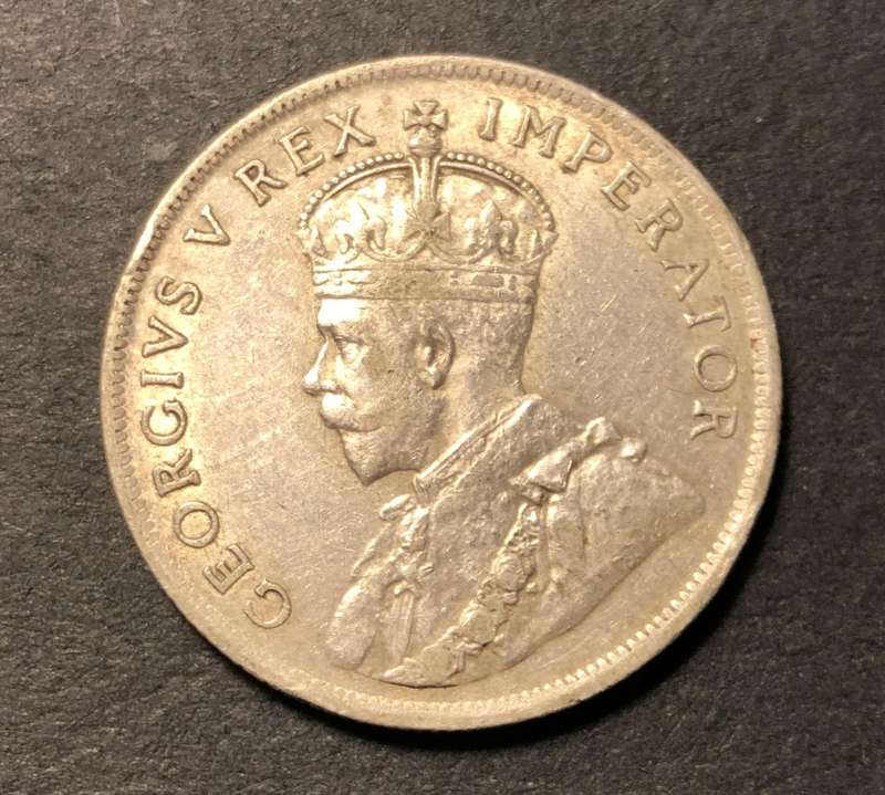 Scarce AU 1928 SA Union silver 2 shilling (florin) coin - Catalogue value is R10,000