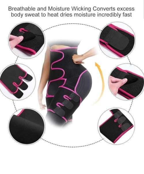 Adjustable one piece waist band