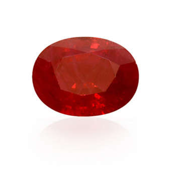 GENUINE NATURAL RUBY- 2.56ct- AAA TOP DEEP RED