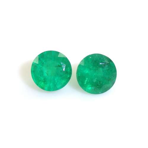NATURAL ZAMBIAN EMERALDS 5 PIECES! 0.30CT!