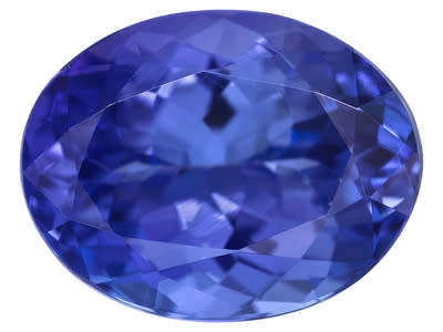 1.78ct AAA+ TANZANITE MESMERIZING BLUISH / VIOLET OVAL SHAPE 100% NATURAL!