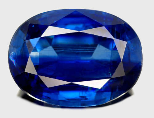 1.57ct  NEPALESE BLUE KYANITE 100% NATURAL OVAL SHAPE GEMSTONE!