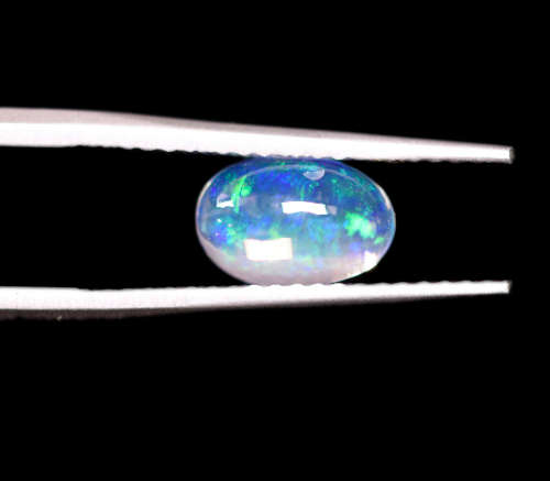 0.76ct NATURAL FIRE OPAL ETHIOPIA OVAL CABOCHON