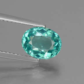 1.37ct NATURAL APATITE GEMSTONE OVAL SHAPE