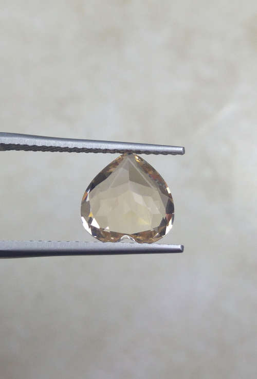 2.44ct Morganite - Heart Shape - Certified
