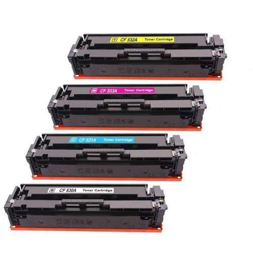 HP CF530/1/2/3 COMBO COMPATIBLE TONER CARTRIDGES