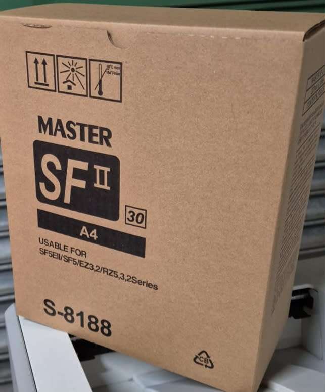 RISO S8188 For F2 Type Master Rolls