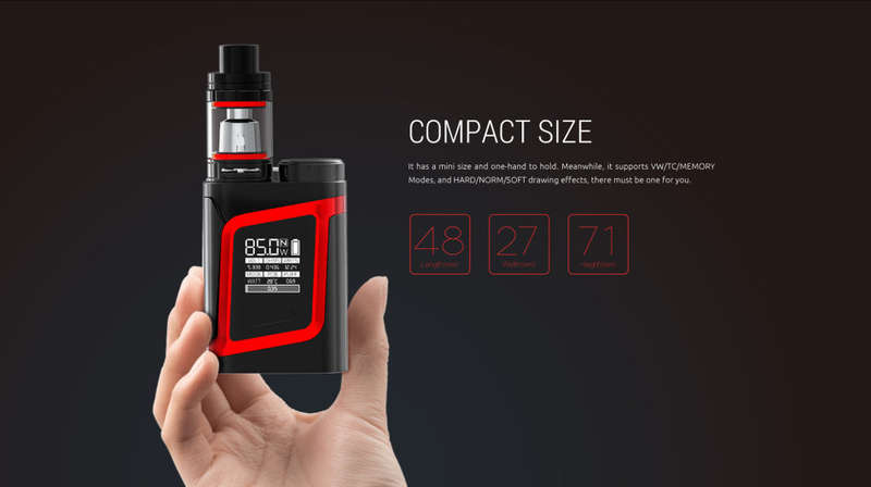 SMOK AL85 Alien Baby 85W TC Starter Kit/ Vaporizer / Vape (BATTERY INCLUDED)