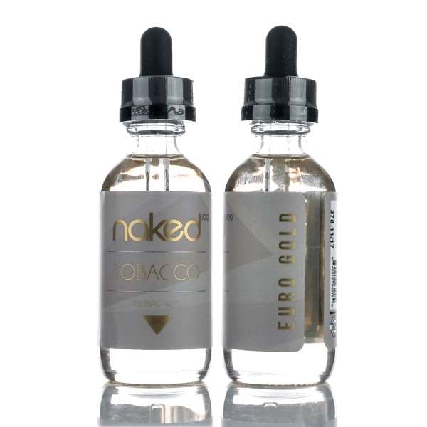 Naked 100 - Tobacco Euro Gold - E-liquid/Vape Juice/Smoke Juice 60ml 3mg
